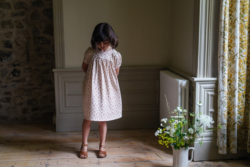 Organic Pointelle Maya Dress || Bronte Floral