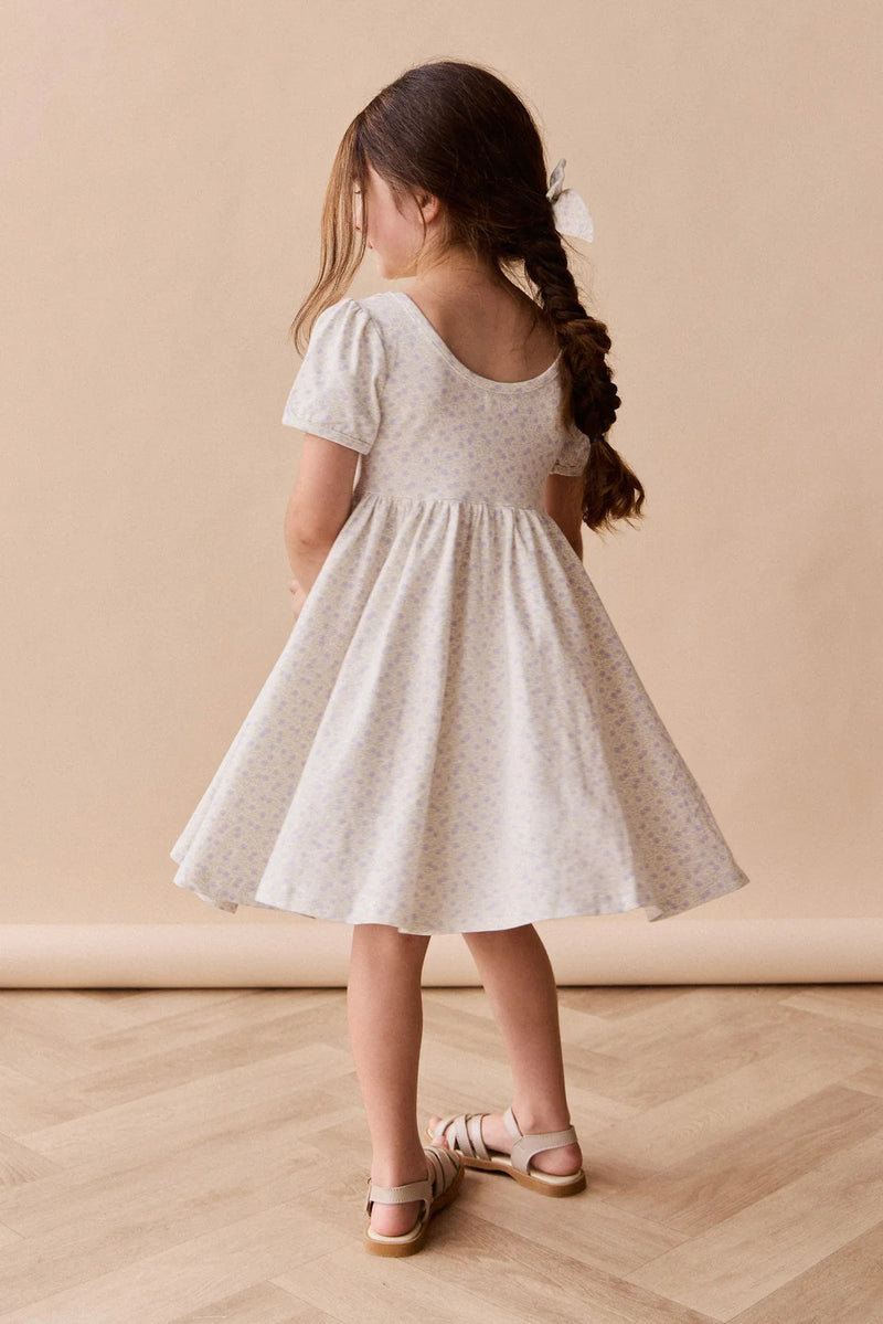 Organic Cotton Meadow Dress - Emmy Lilac