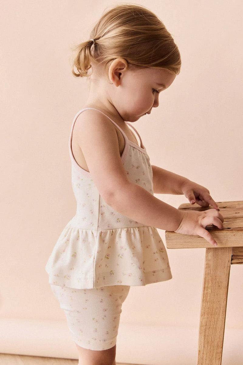 Organic Cotton Everyday Bike Short - Briella Whisper