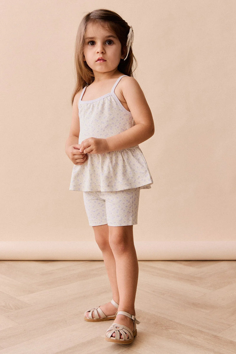 Organic Cotton Everyday Bike Short - Emmy Lilac