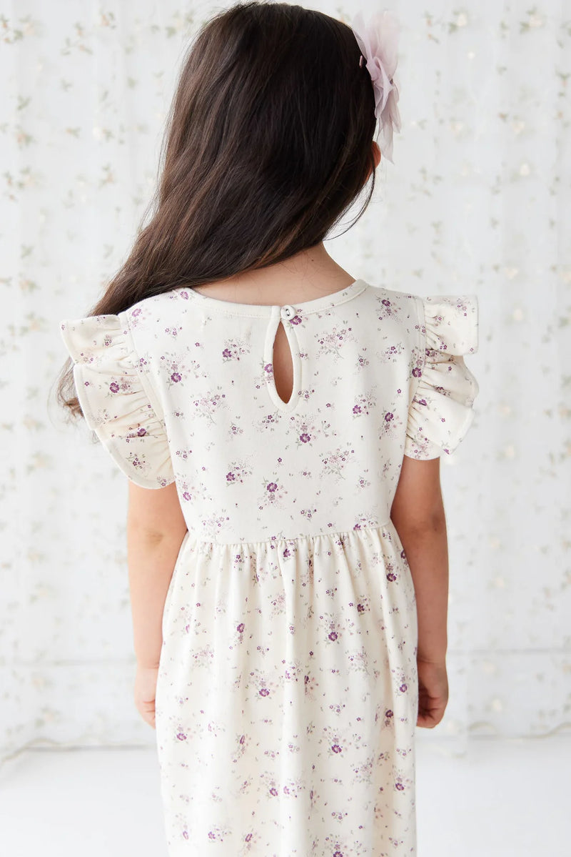 Organic Cotton Ada Dress - Sweet William Floral