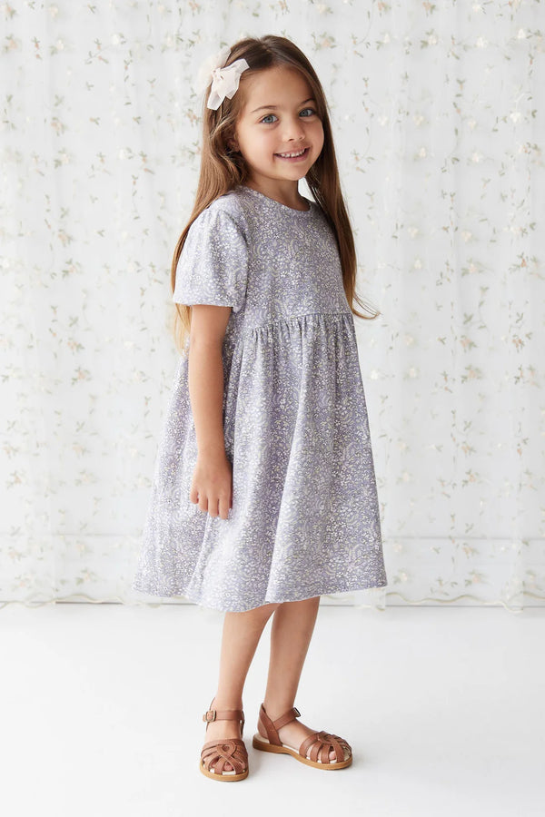 Organic Cotton Penny Dress - April Lilac