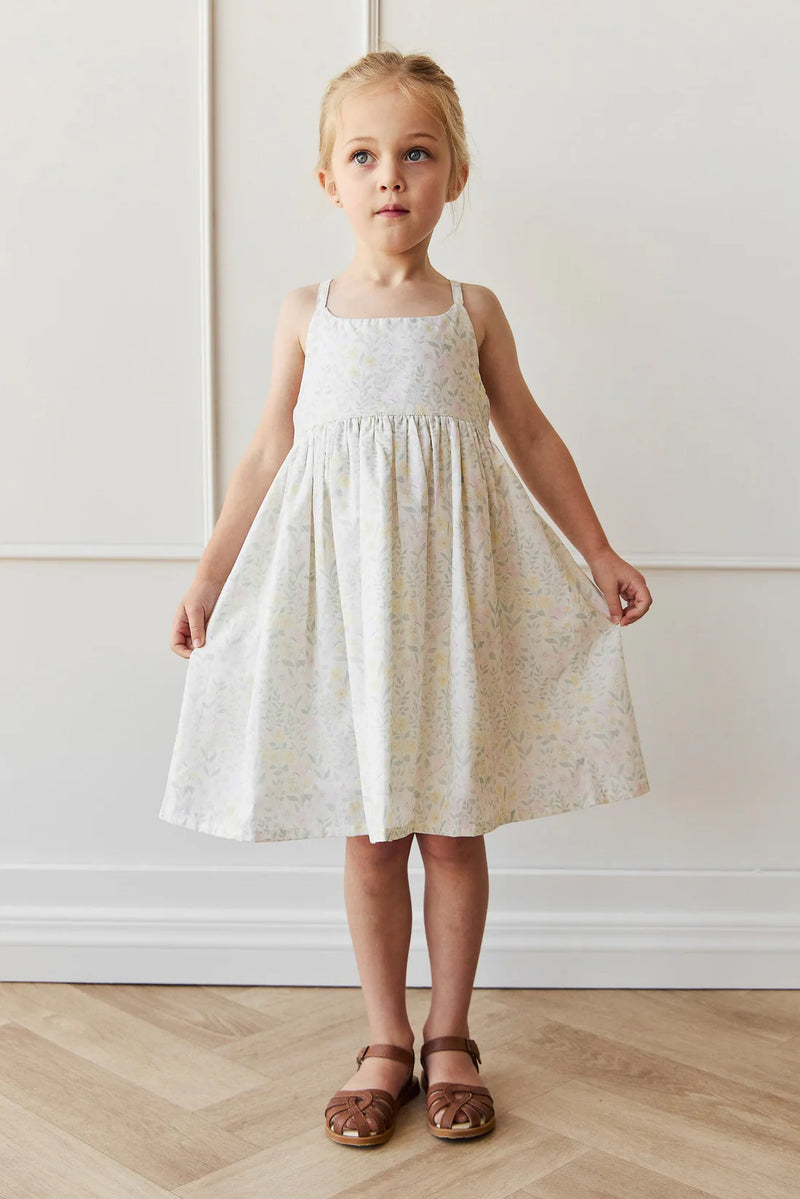 Organic Cotton Pippa Dress - Daphne Egret