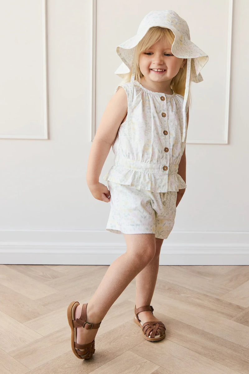 Organic Cotton McCenna Top - Daphne Egret