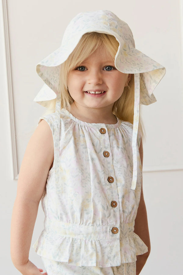Organic Cotton McCenna Top - Daphne Egret