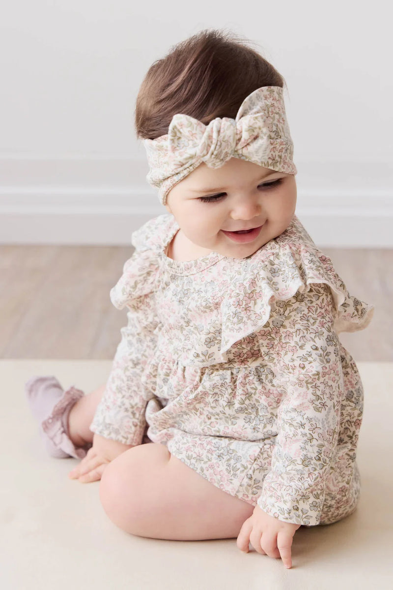 Organic Cotton Vivienne Playsuit - April Glacier