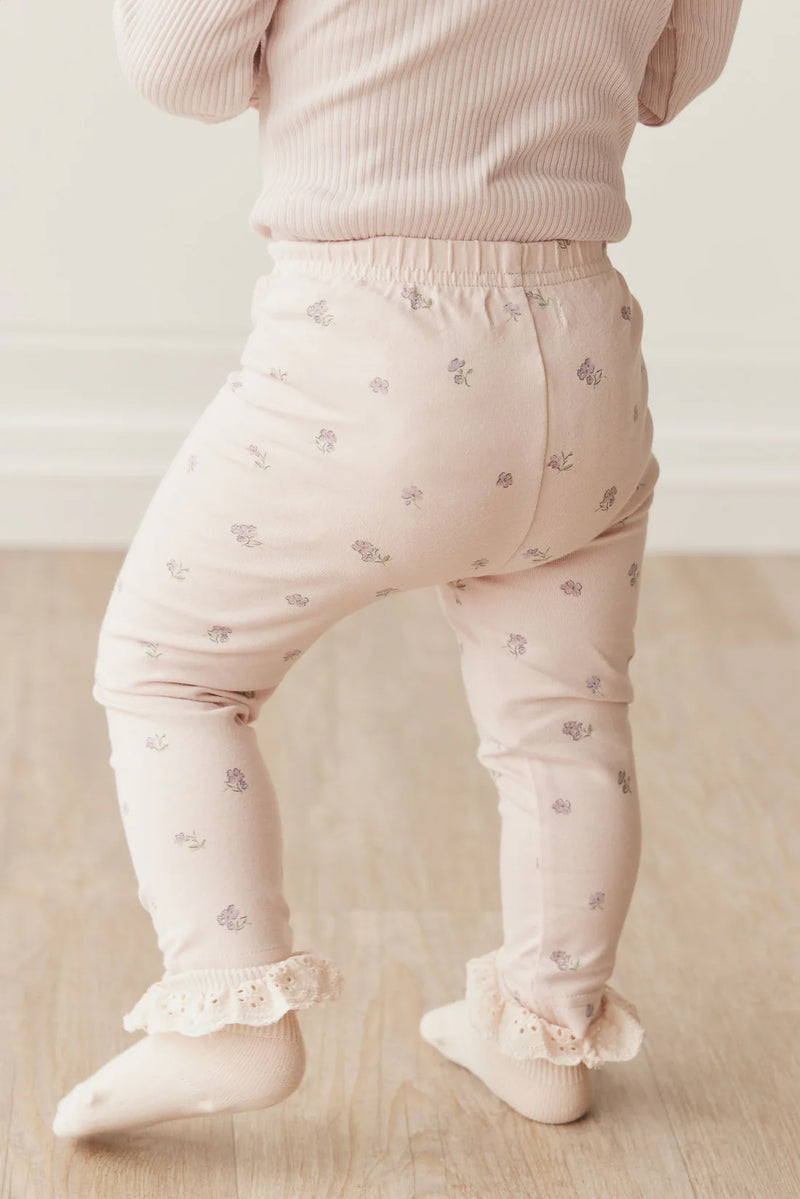 Organic Cotton Everyday Legging - Meredith Violet