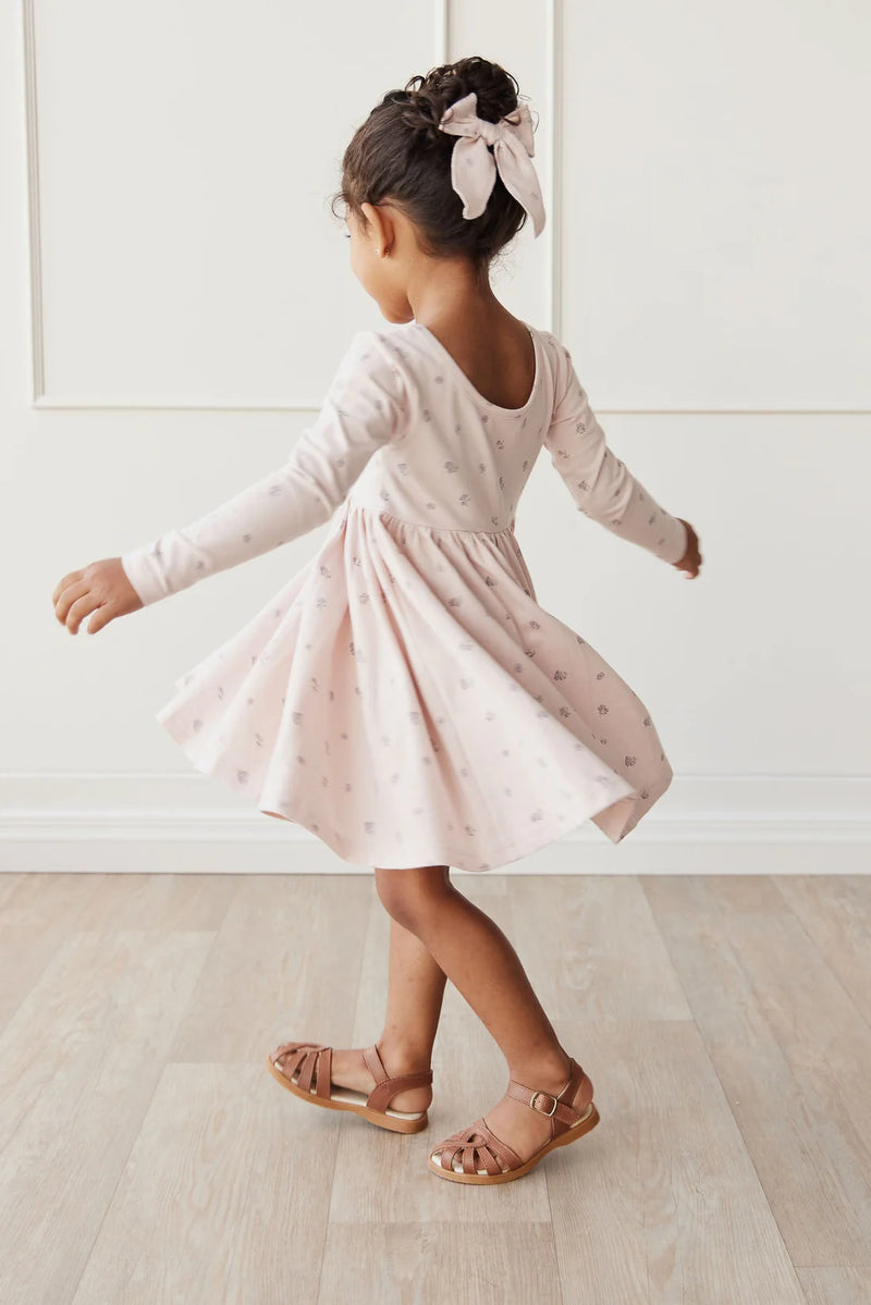 Organic Cotton Tallulah Dress - Meredith Violet