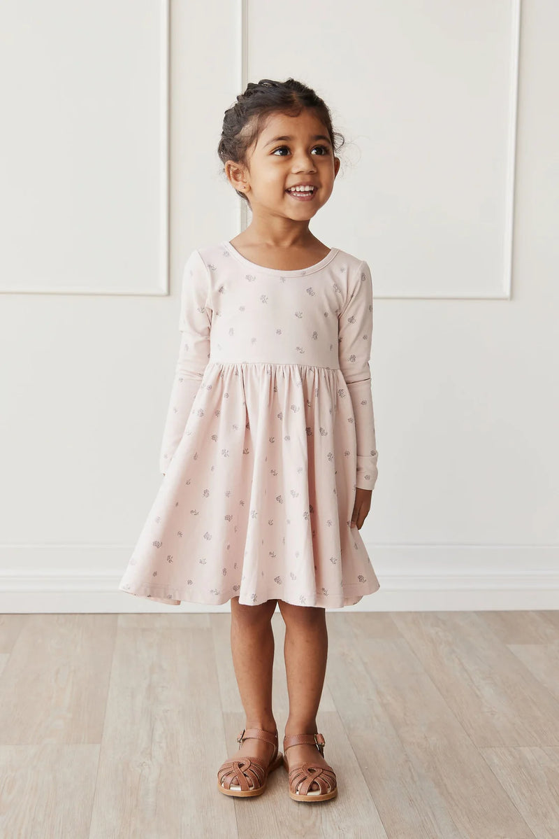 Organic Cotton Tallulah Dress - Meredith Violet