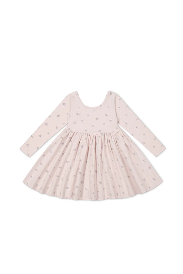 Organic Cotton Tallulah Dress - Meredith Violet