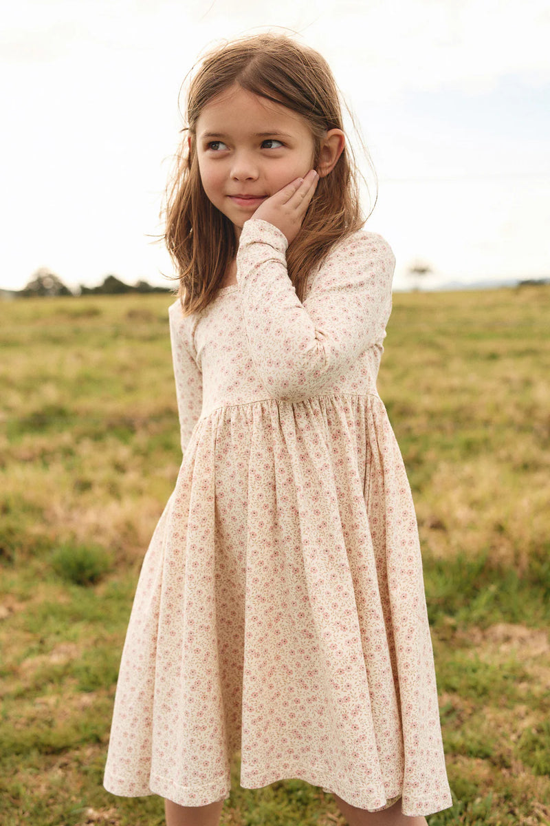 Organic Cotton Tallulah Dress - Emmy Egret