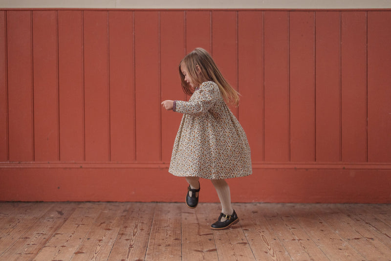 Organic Pointelle Maya Dress || Prairie Floral