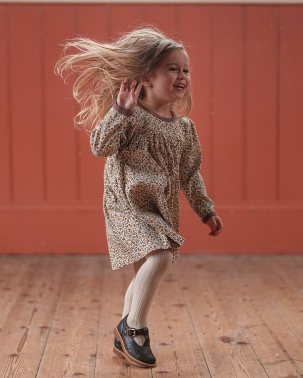 Organic Pointelle Maya Dress || Prairie Floral