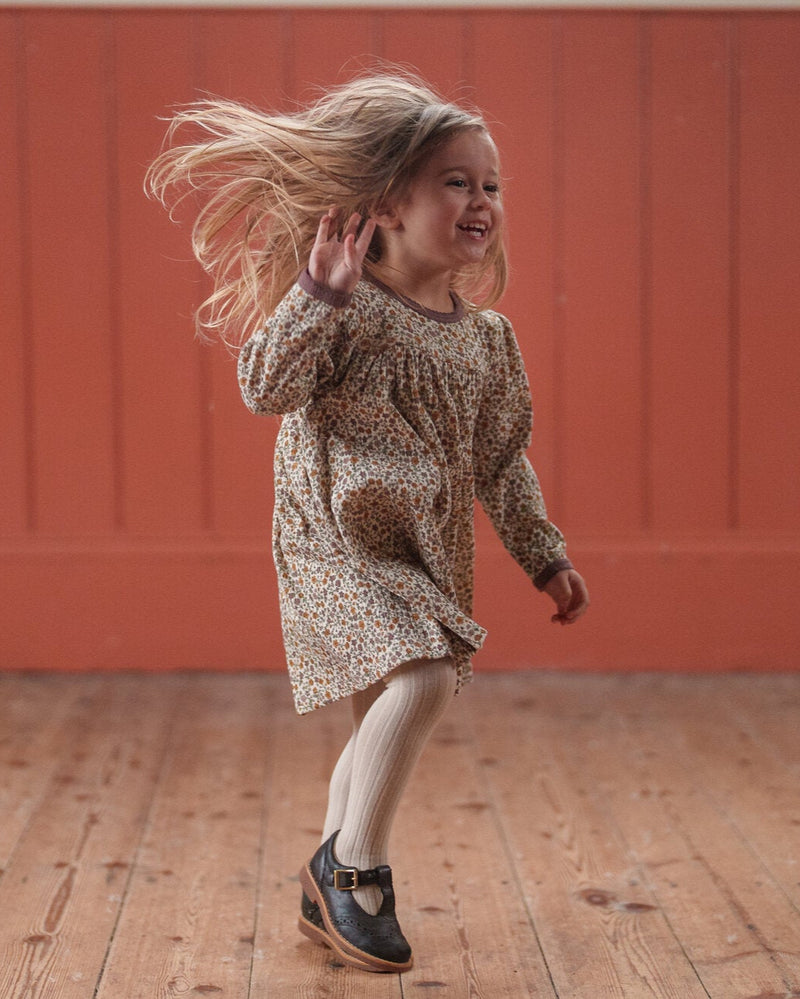 Organic Pointelle Maya Dress || Prairie Floral