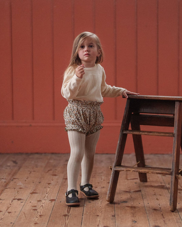 Organic Pointelle Didi Bloomers || Prairie Floral
