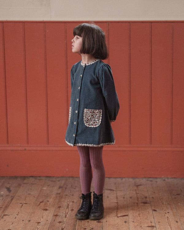 Jules Dress in Velvet || Juniper