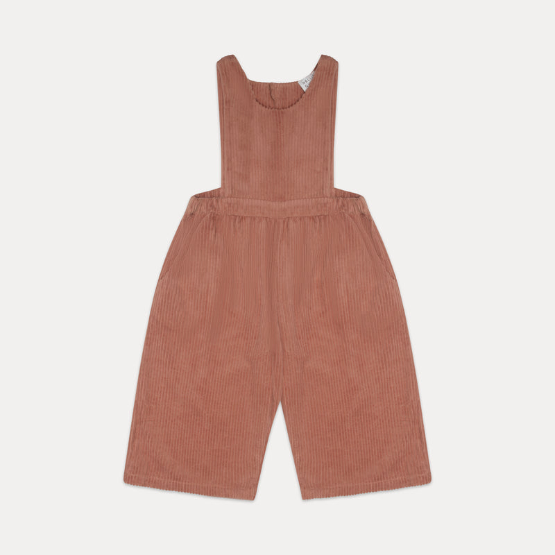 Jumping Jack Jumpsuit | Pink Clay Chunky Cotton Corduroy