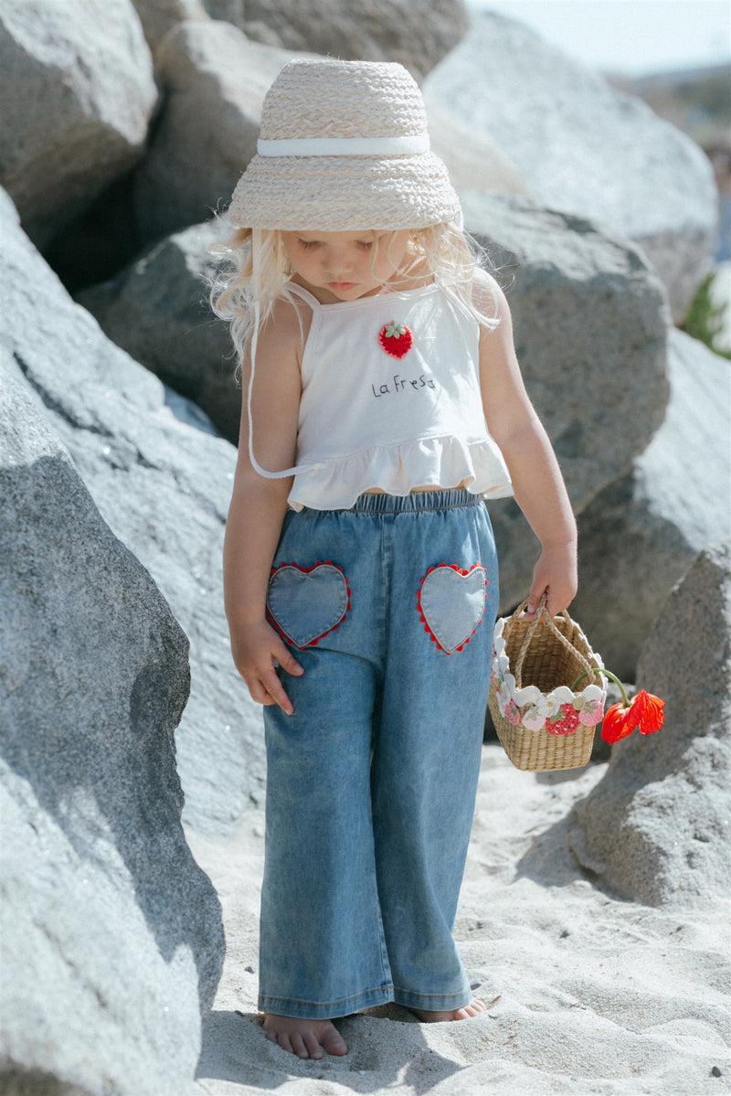 Heart Pant Set || La Fresa Denim