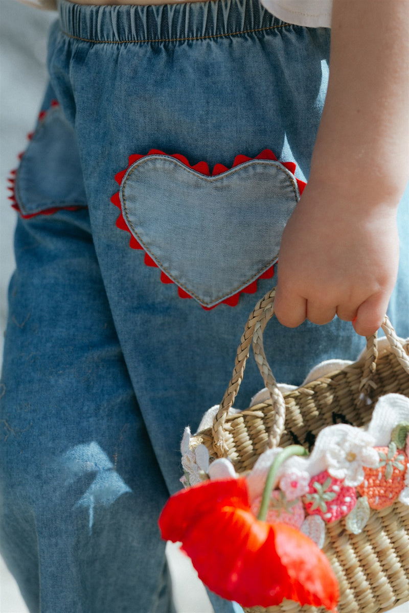Heart Pant Set || La Fresa Denim