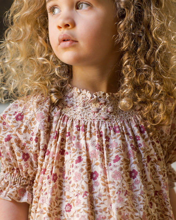 Maddie Dress || Flower Fields