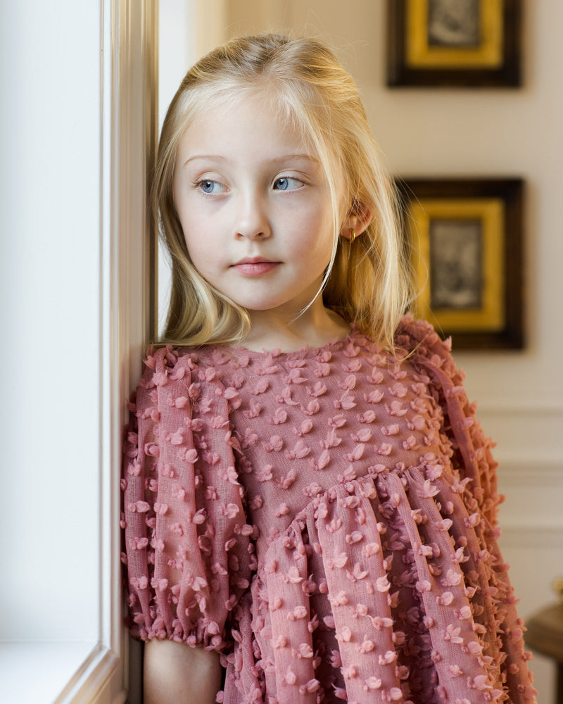 Luna Dress || Raspberry