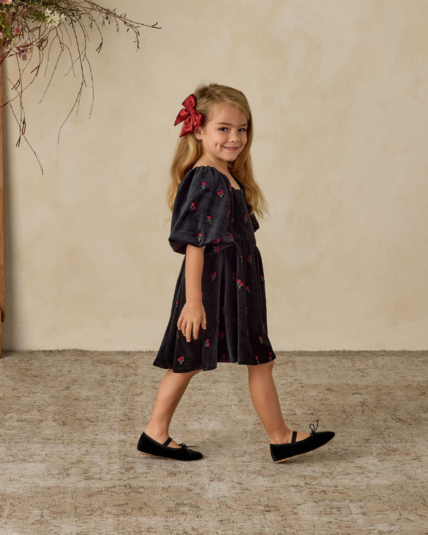 Nina Dress | Velvet Floral