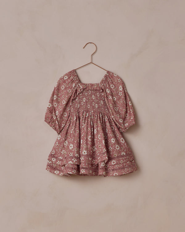 Elodie Dress || Rose Bloom