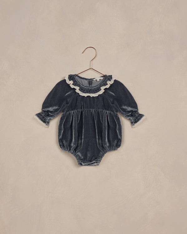 Adeline Romper || Midnight