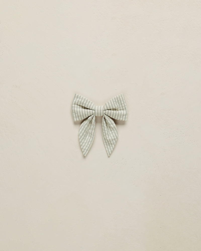 Norah Bow || Sage Stripe