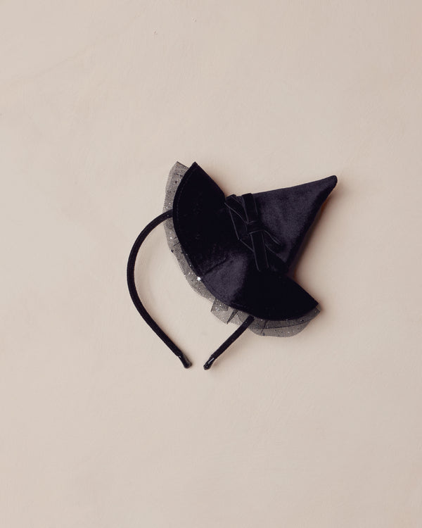 Witch Hat Headband || Black