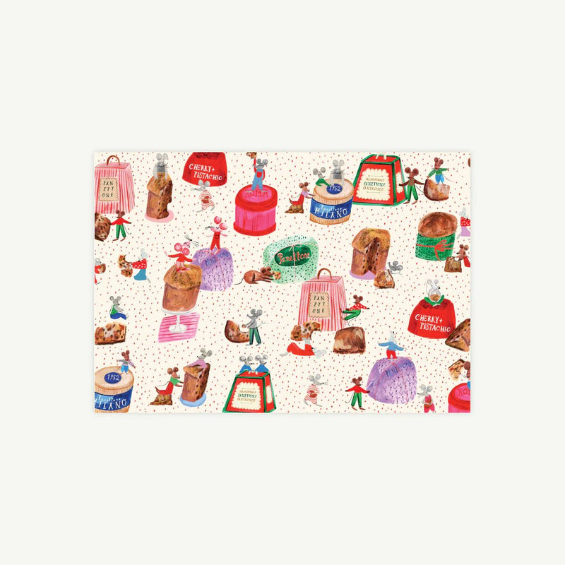 Mr. Boddington's Studio - Nibble Nibble Gift Wrap, , Mr. Boddington's Studio - All The Little Bows