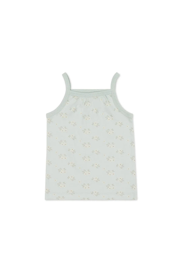 Organic Cotton Casey Top - Rose Floral Smoke