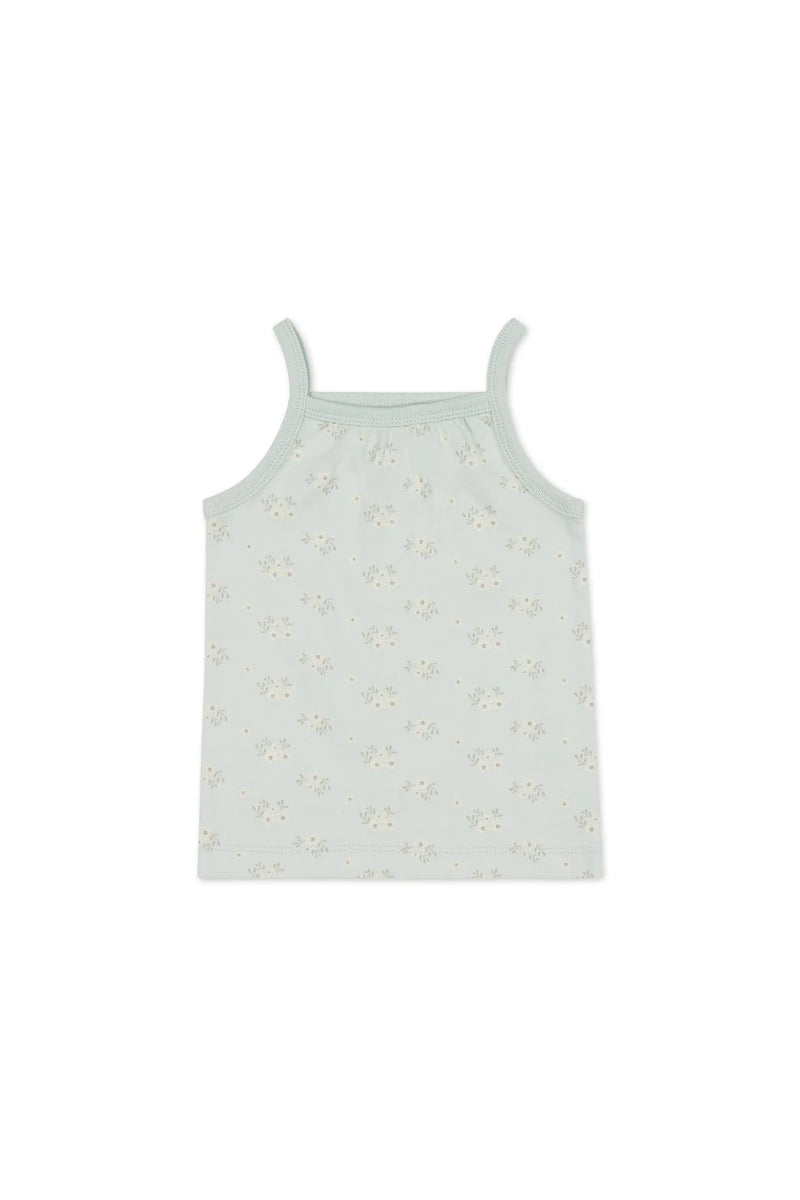 Organic Cotton Casey Top - Rose Floral Smoke