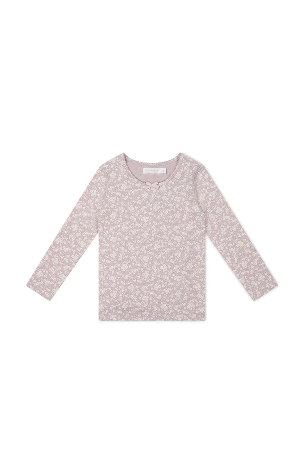 Organic Cotton Long Sleeve Top - Sadie Luna