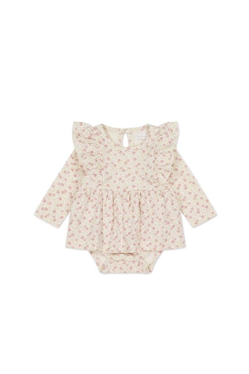 Organic Cotton Vivienne Playsuit - Emmy Egret