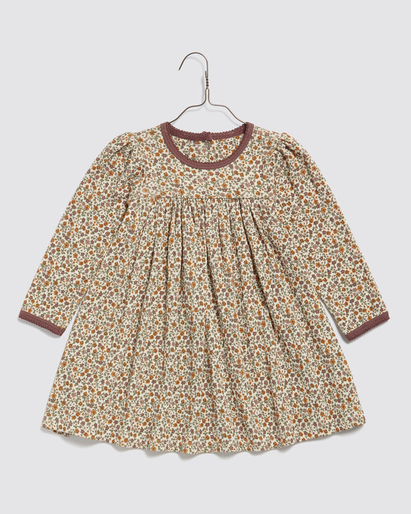 Organic Pointelle Maya Dress || Prairie Floral