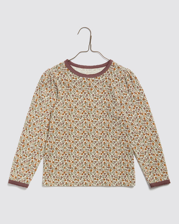 Organic Pointelle T-Shirt || Prairie Floral