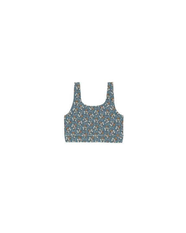 Swift Sports Bra || Blue Floral (+ Teen)