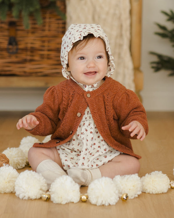 Holly Cardigan || Cranberry, , Quincy Mae - All The Little Bows