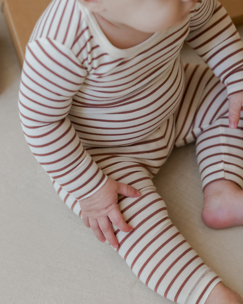 Bamboo Pajama Set || Candy Stripe