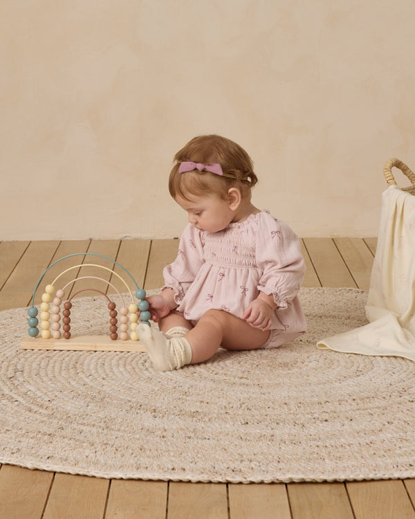Eden Romper || Bows, Baby/Toddler Girls Clothing, Quincy Mae - All The Little Bows