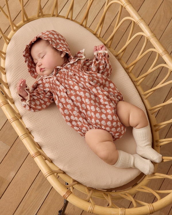 Callie Romper || Holiday Fleur, Baby Girls Romper, Quincy Mae - All The Little Bows