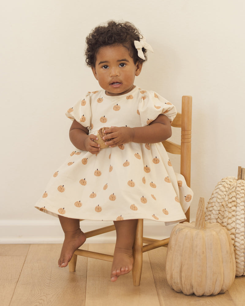 Darla Dress || Smiley Pumpkins