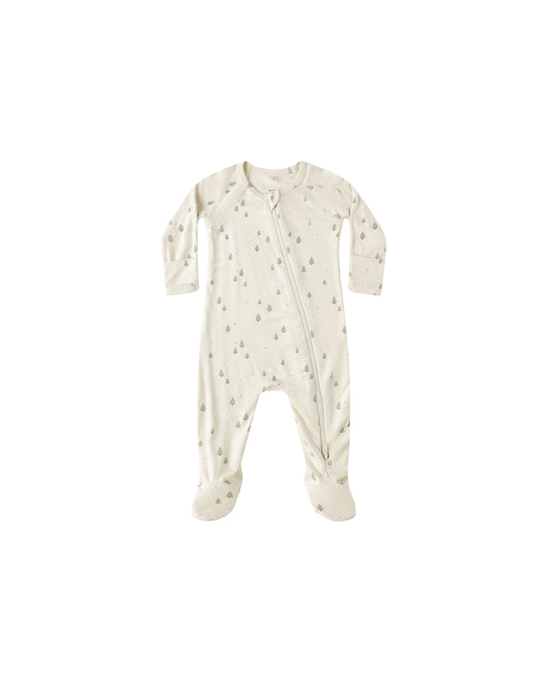 Bamboo Zip Footie || Trees