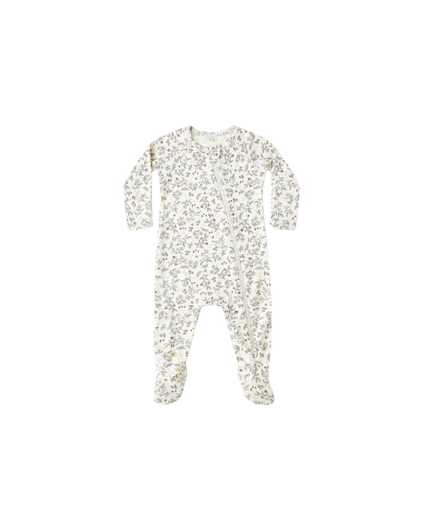 Bamboo Zip Footie || Woodland