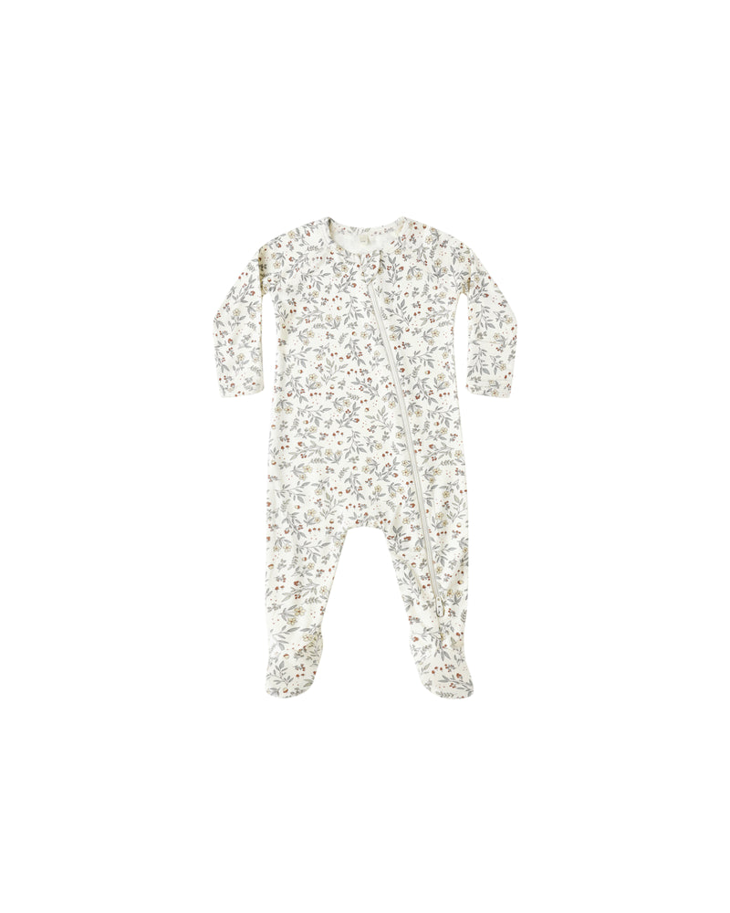 Bamboo Zip Footie || Woodland