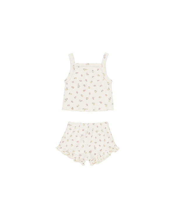 Evie Tank + Shortie Set || Fleur