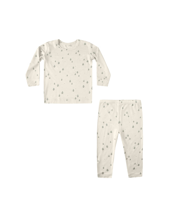 Bamboo Pajama Set || Trees