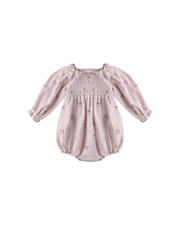 Eden Romper || Bows, Baby/Toddler Girls Clothing, Quincy Mae - All The Little Bows