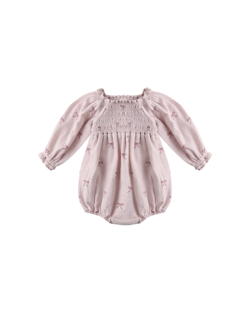 Eden Romper || Bows, Baby/Toddler Girls Clothing, Quincy Mae - All The Little Bows
